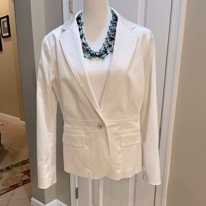 Avenue White Blazer